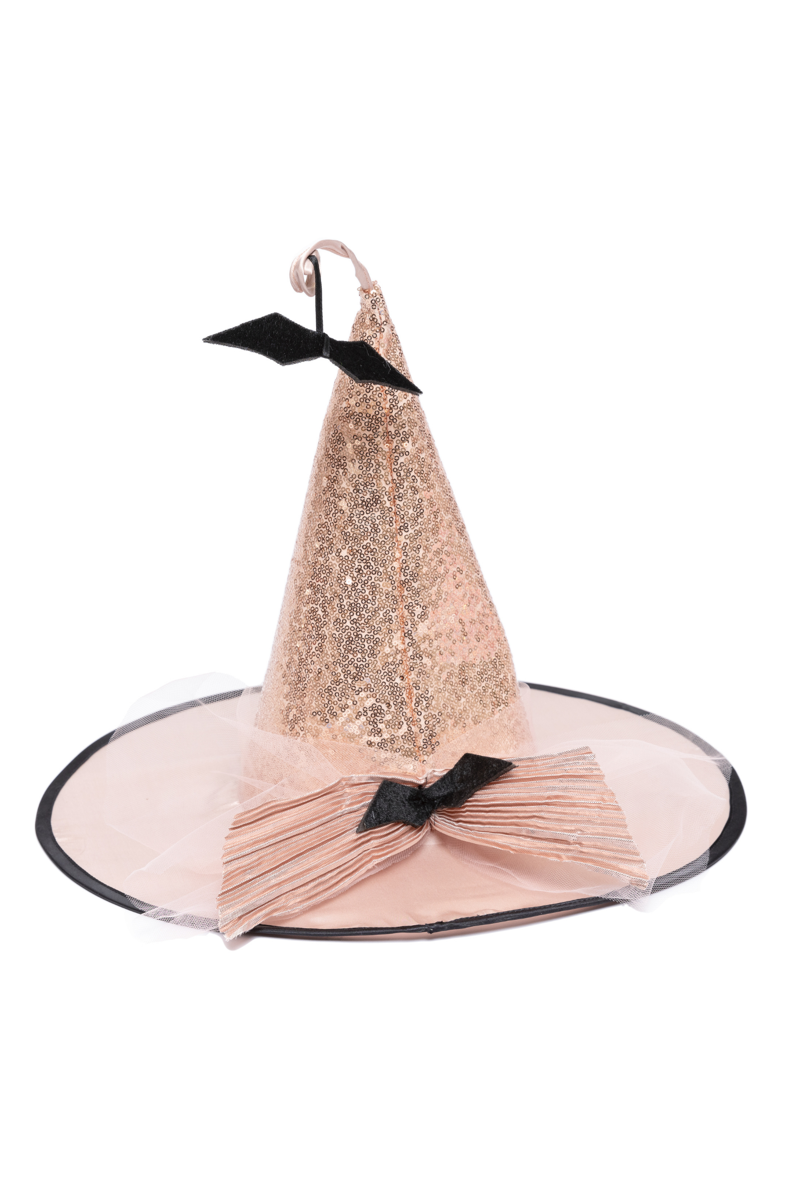 Chapeau de sorcière glamour