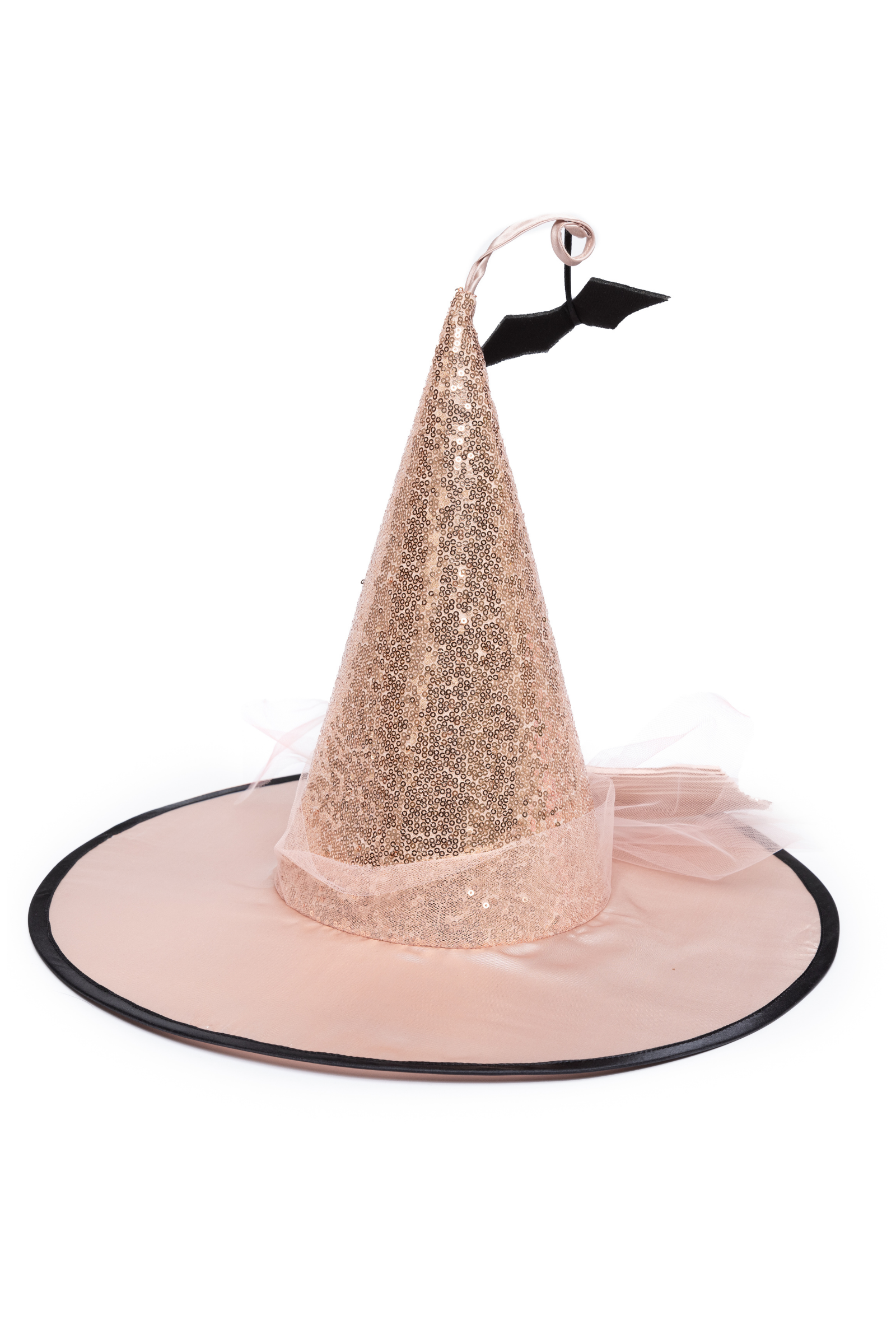 Chapeau de sorcière glamour