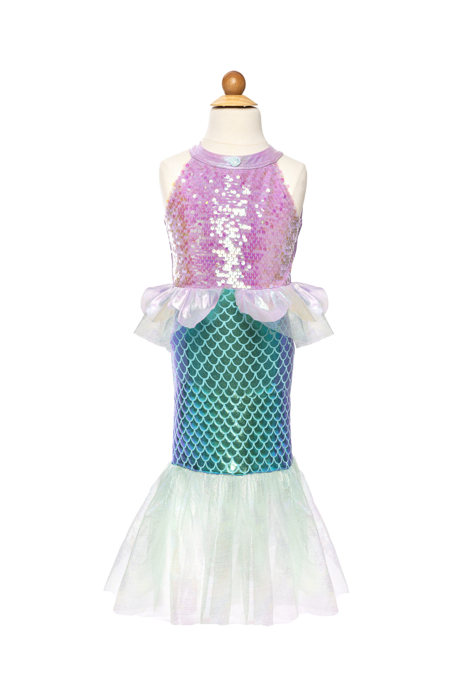 Robe de sirène Misty lila
