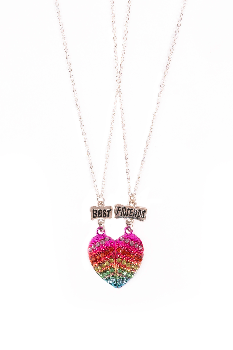 Glamour Gals Tear & Share Necklaces, 2pc