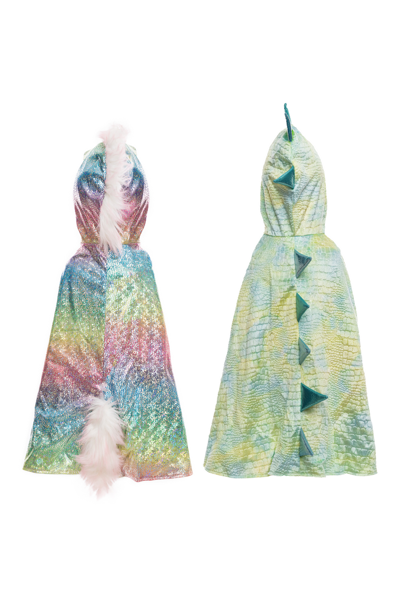 Reversible Unicorn Dragon Cape
