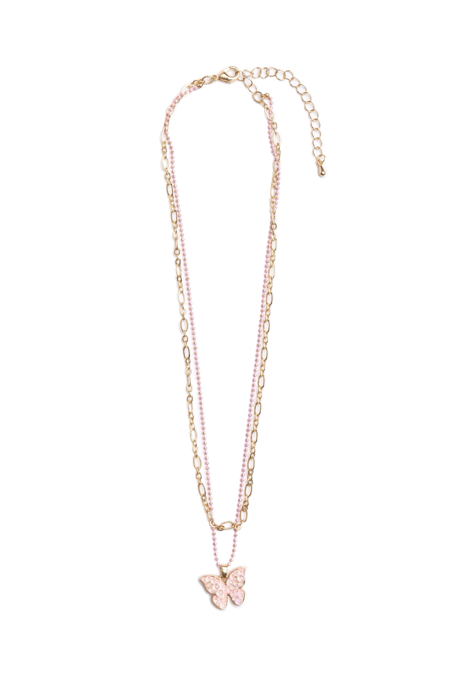 Collier Boutique Chic Bubbly Butterfly