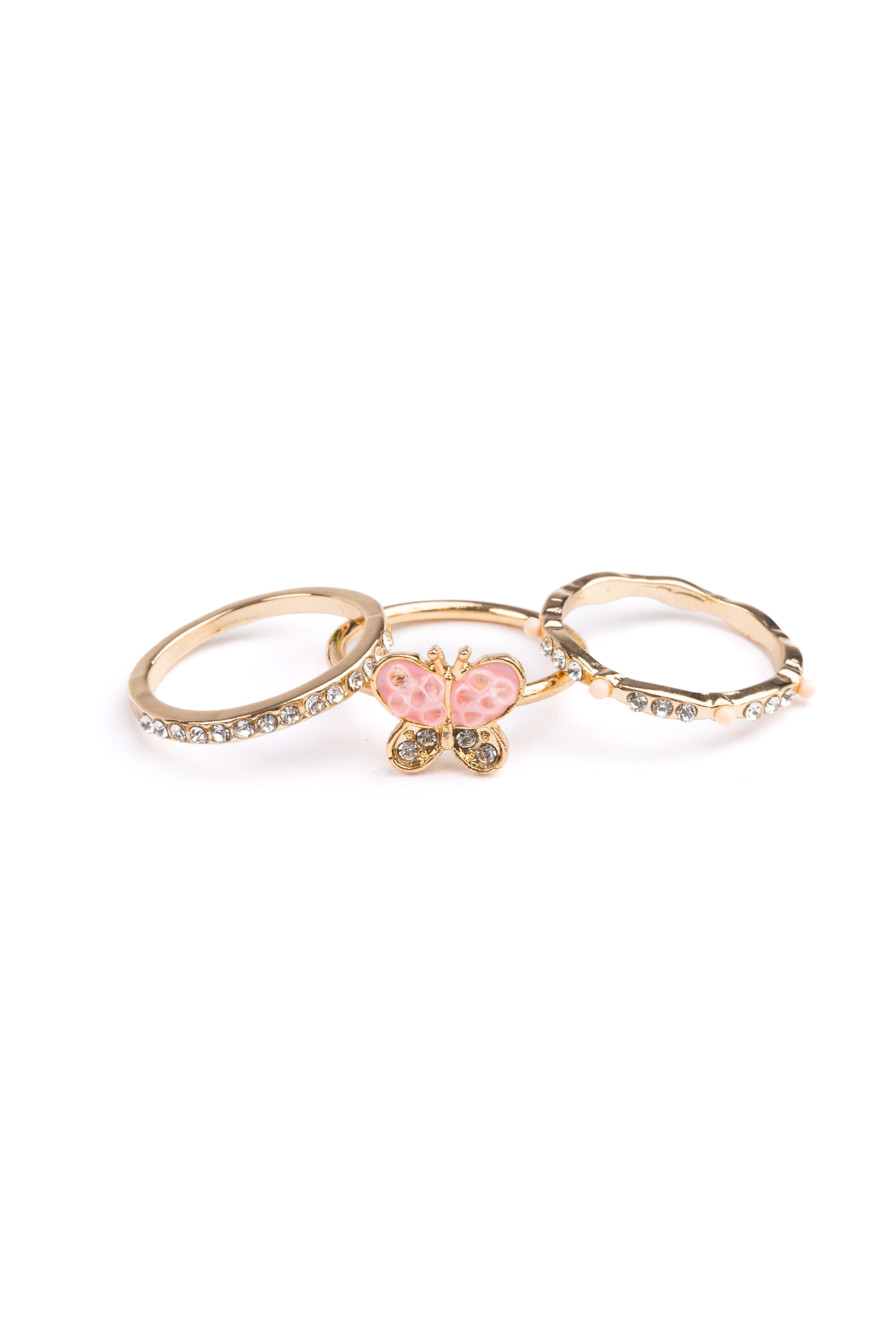 Boutique Chic Butterfly Garden Rings