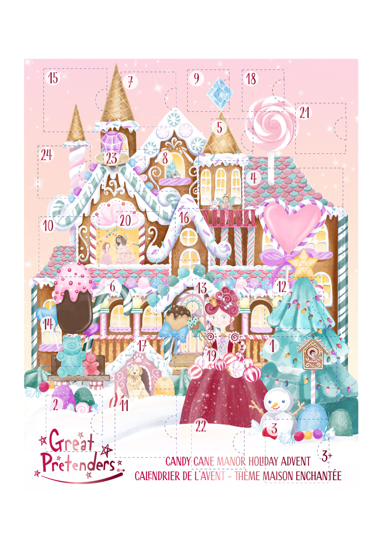 Calendrier de l'Avent de Candy Cane Manor