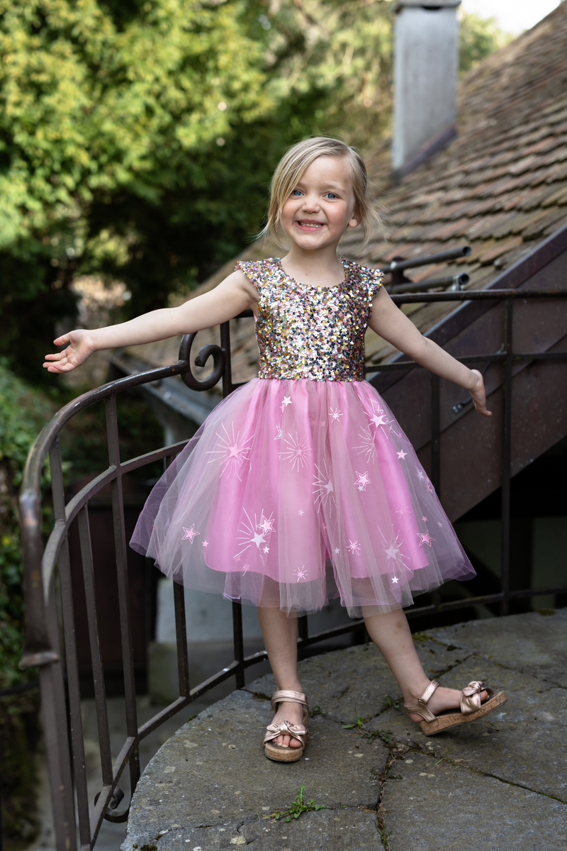 A Star is Born Sequins Dress