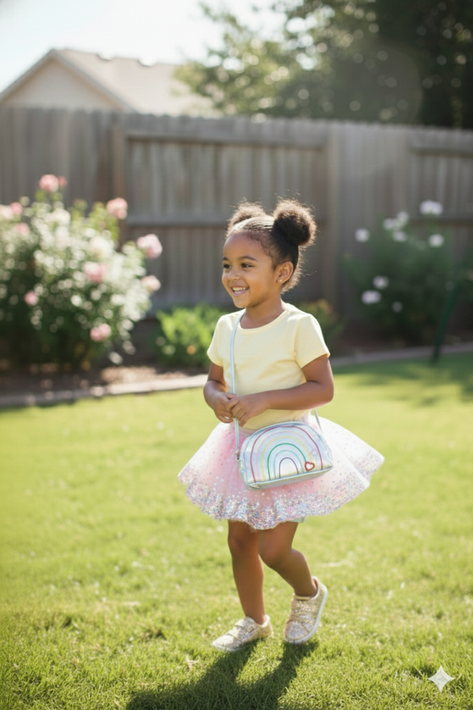 Sac à main arc-en-ciel magique
