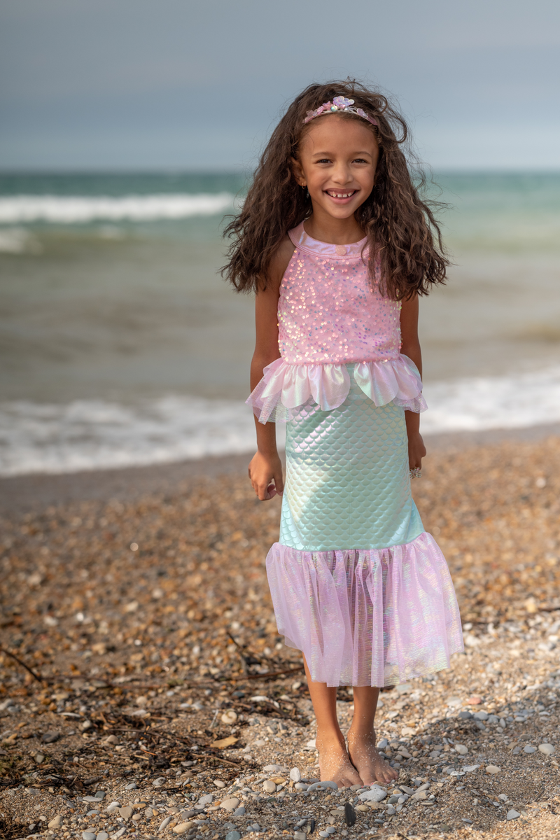 Robe de sirène Misty lila