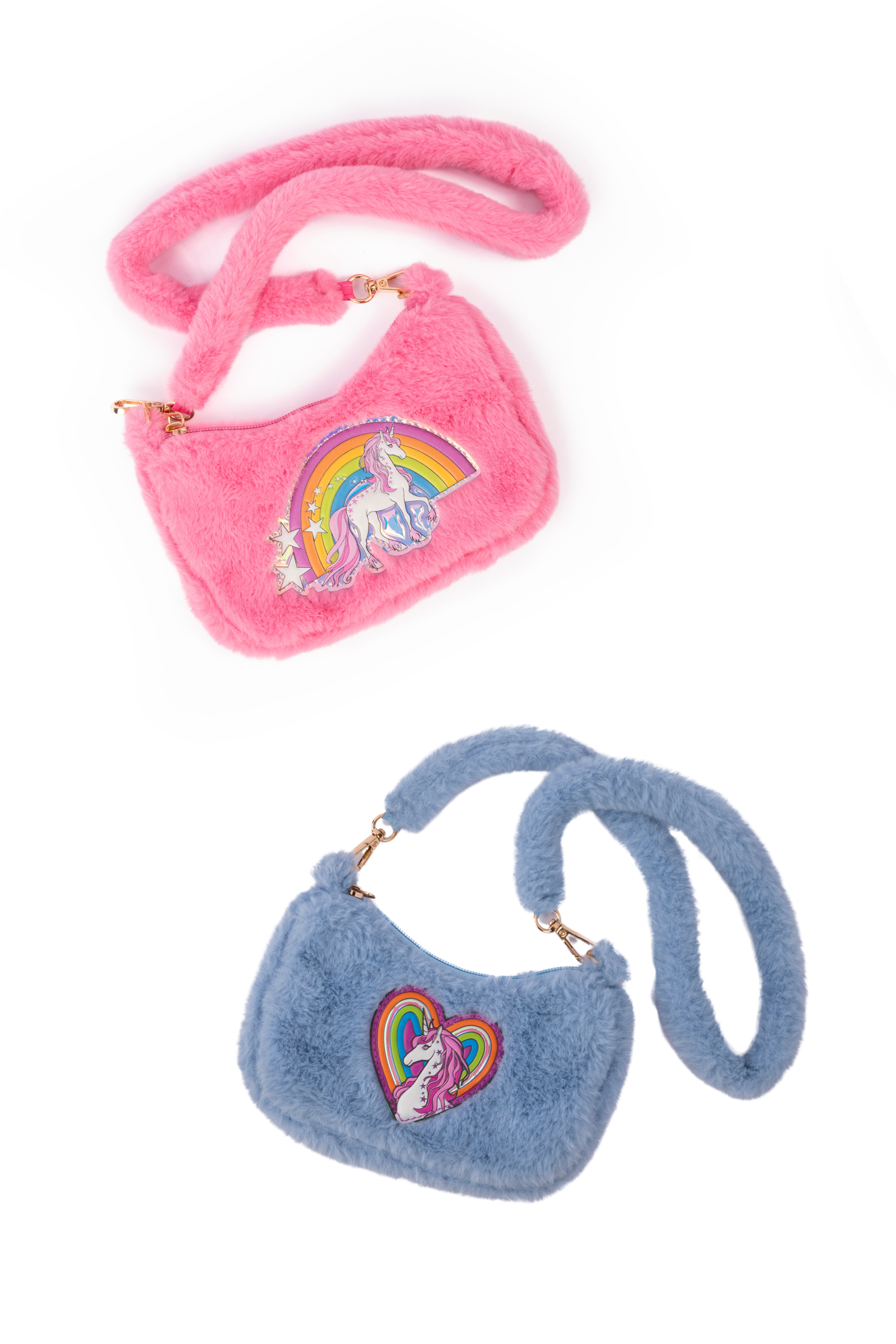 Rainbow Cuddle Crossbody Purse Bundle
