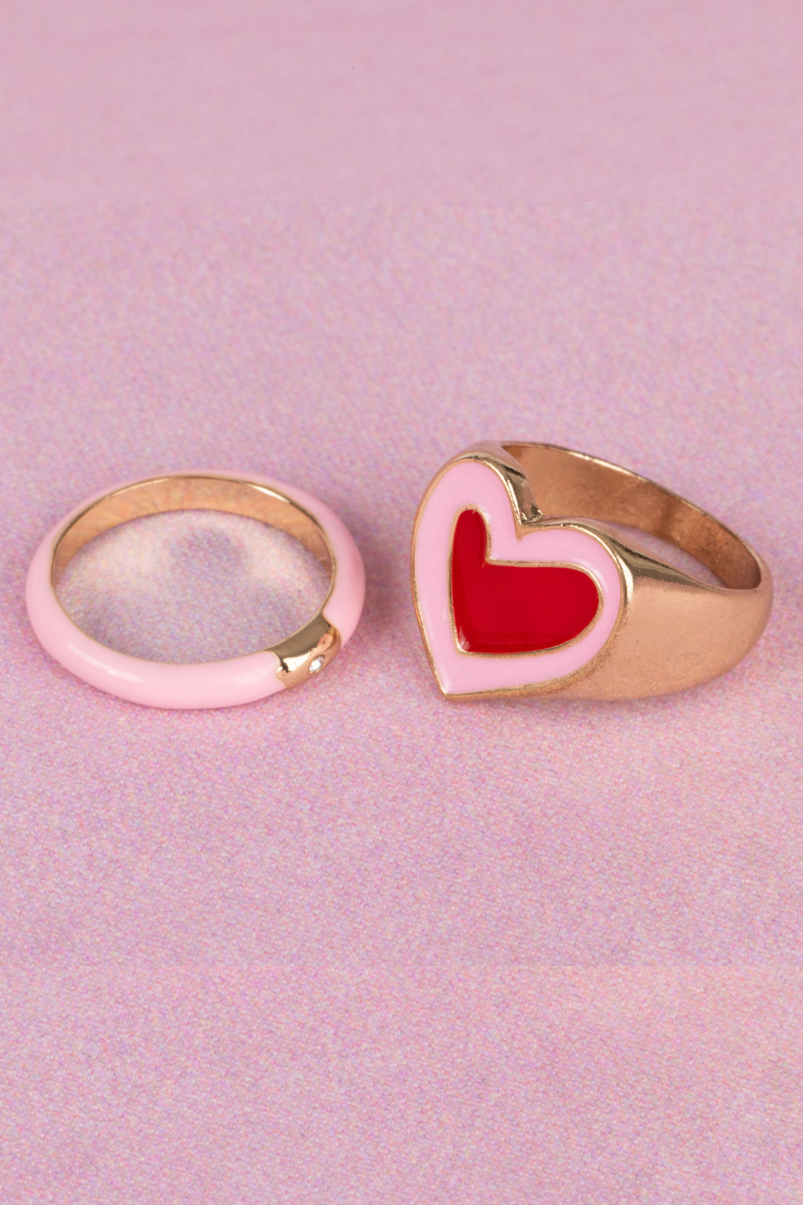 Pink rings on sale