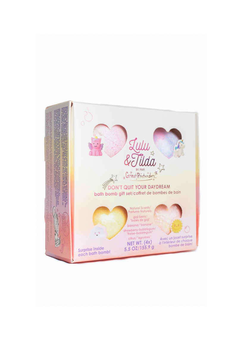 Coffret de Bombes de Bain « Don't Quit Your Day Dream » avec Squishie Surprise à l'intérieur