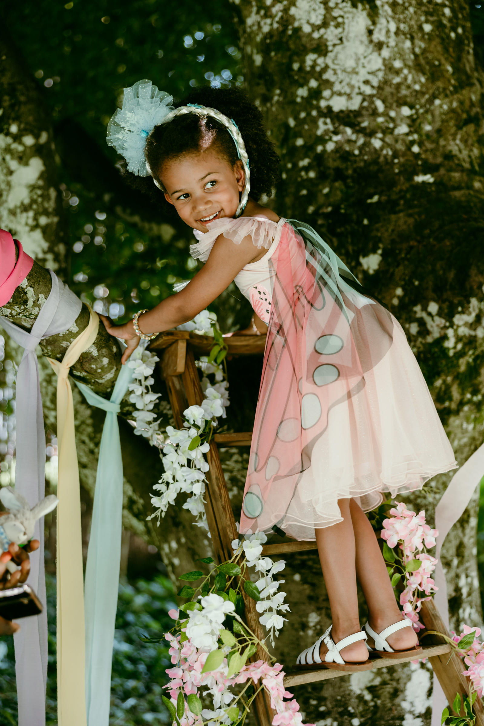 Robe de papillon sequins "Twirl" avec ailes