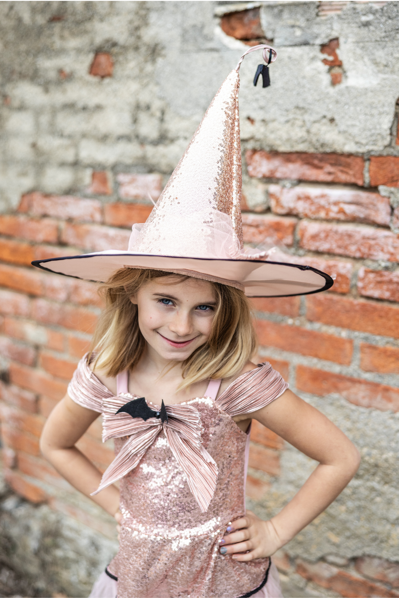 Robe de sorcière glamour avec chapeau