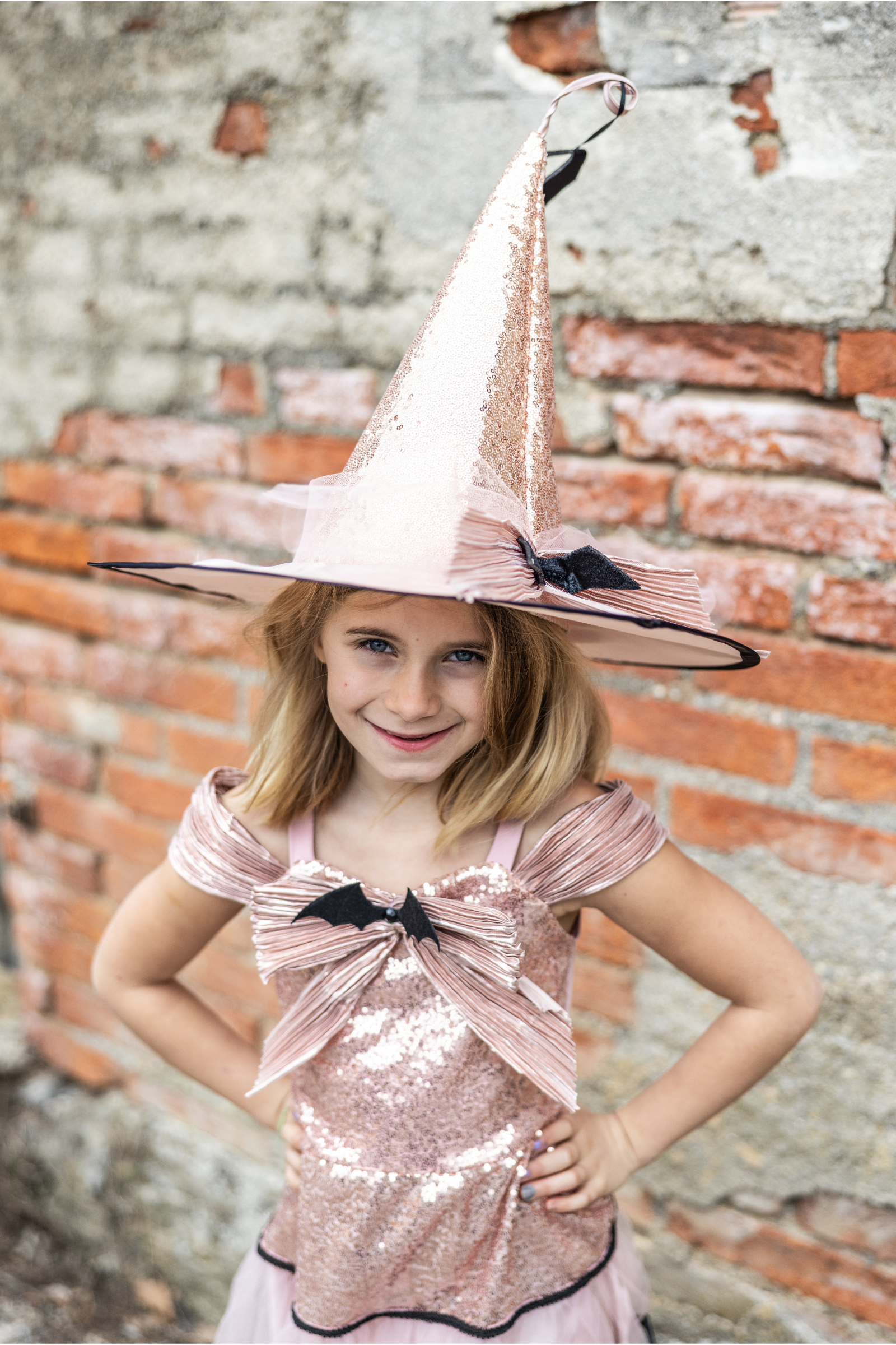 Robe de sorcière glamour avec chapeau