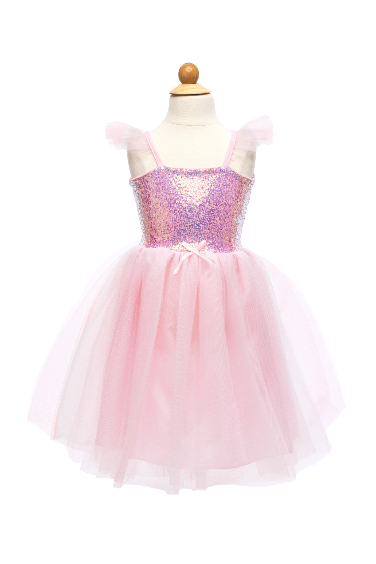 Pink Sequins Princess Dress