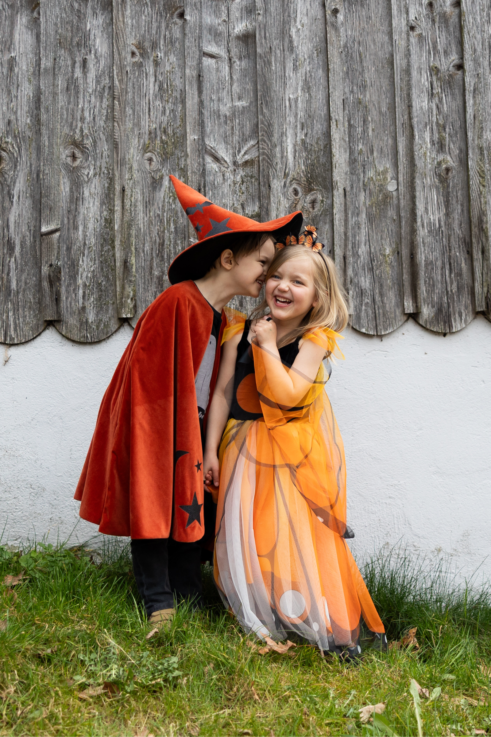Monarch Butterfly Twirl Dress with Wings & Headband