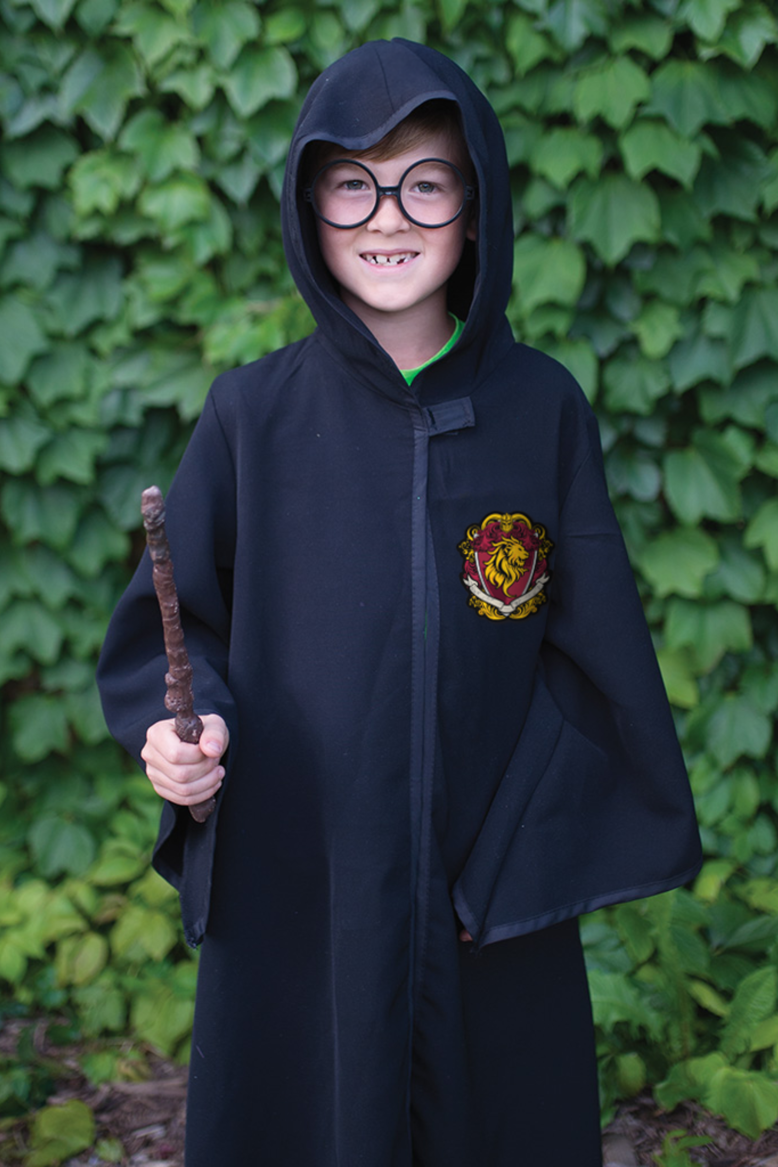 Magicien noir Harry (manteau et lunettes)