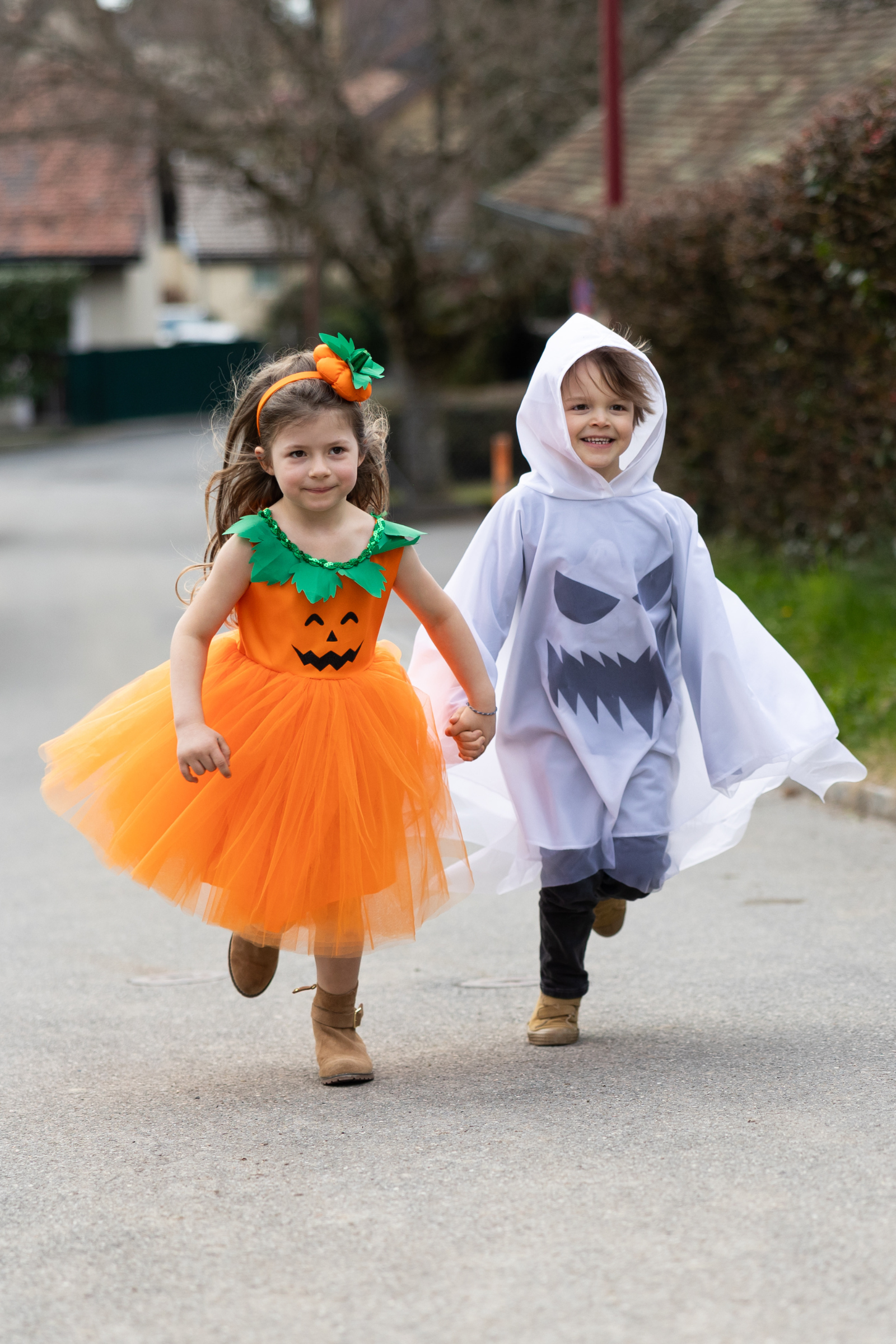 Spooky Ghost Poncho