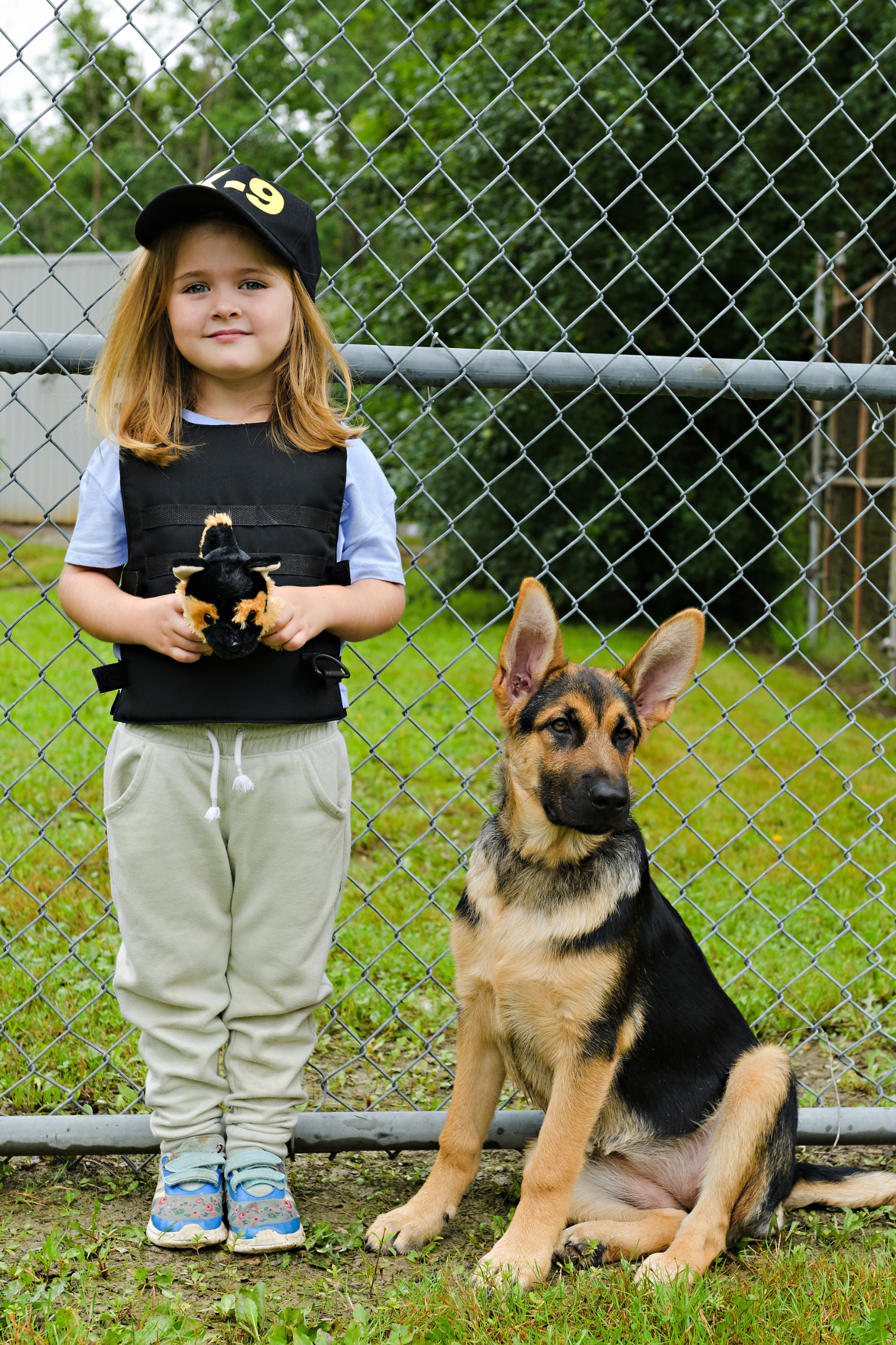 Set de police canine avec accessoires