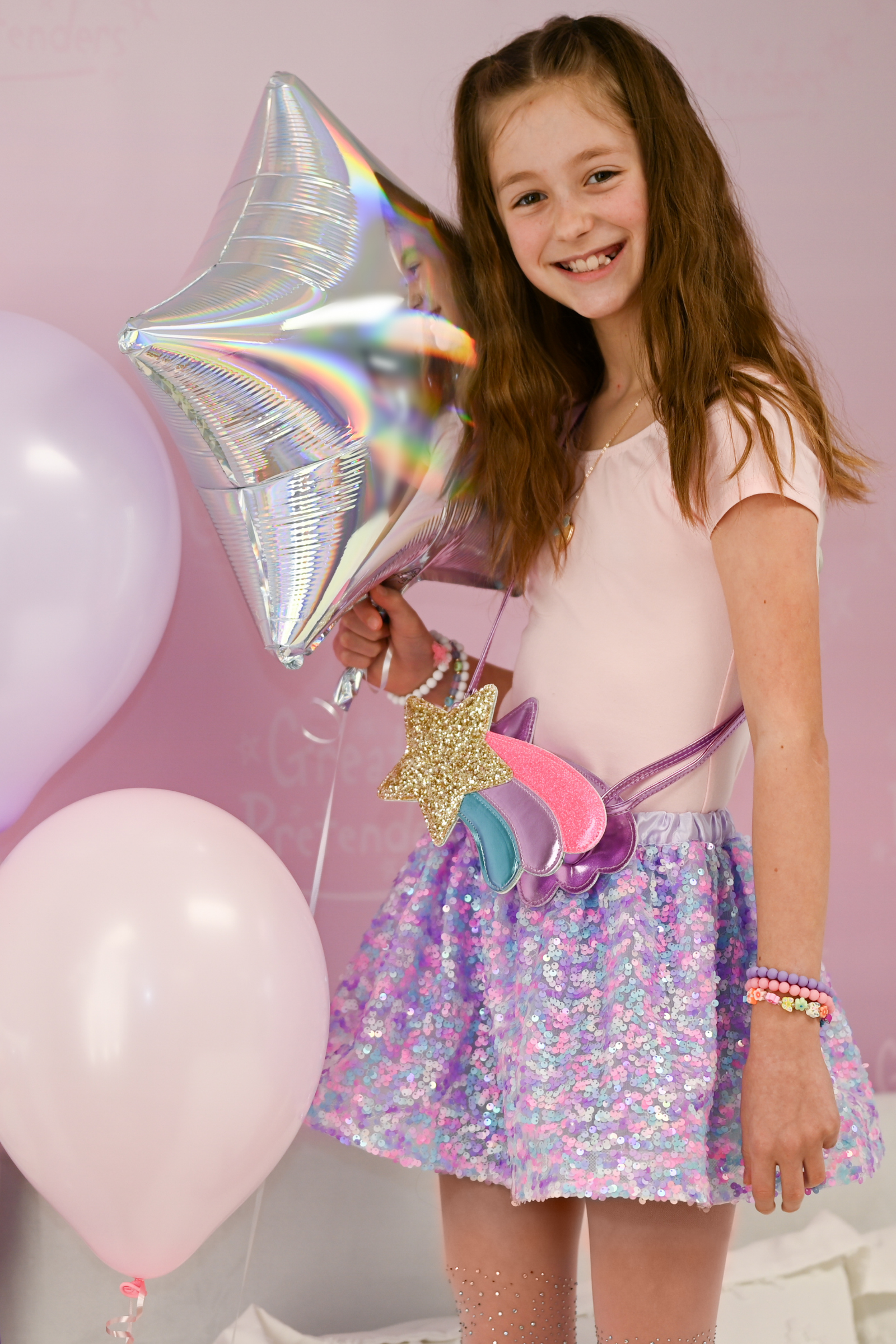 Tutu sequins lila "Purple Party"