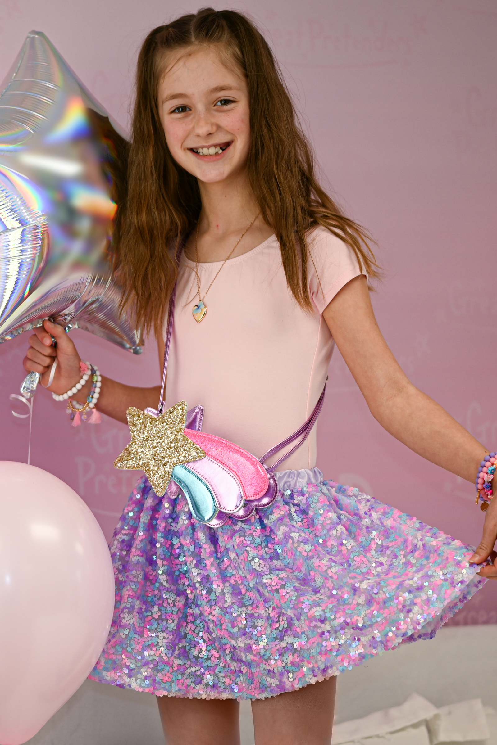 Tutu sequins lila "Purple Party"