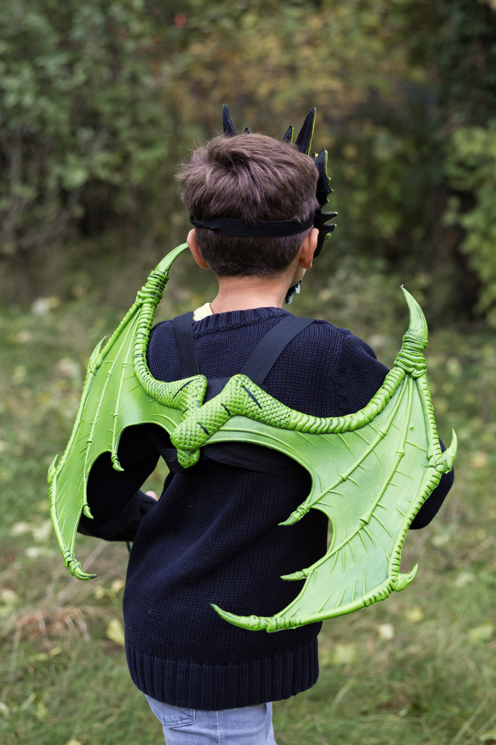 Ailes de dragon, vert