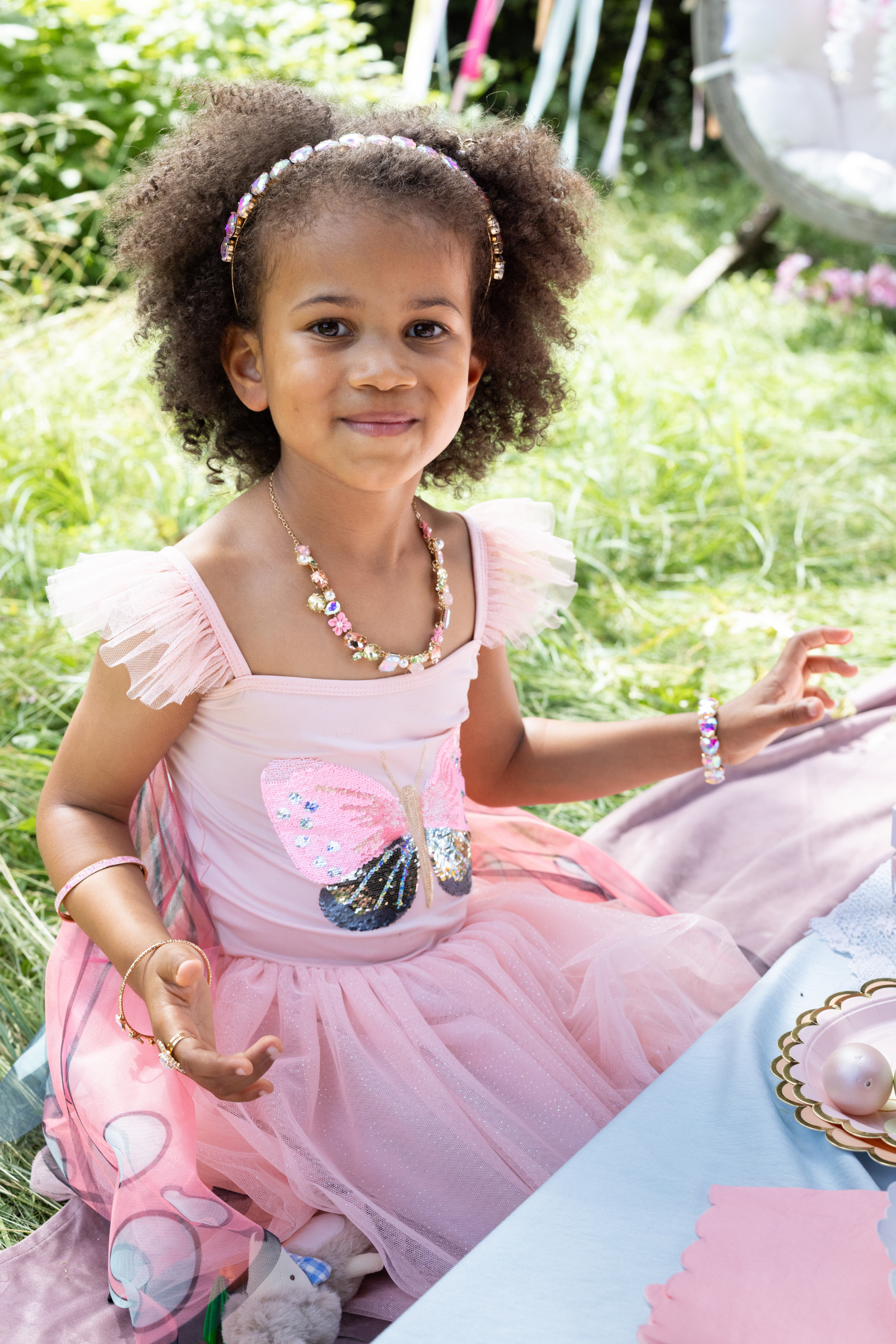 Robe de papillon sequins "Twirl" avec ailes