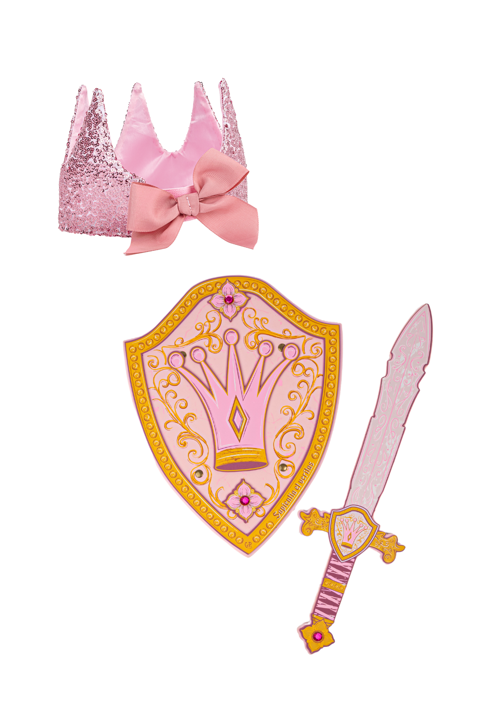 Princess Power Sword, Shield & Crown Bundle
