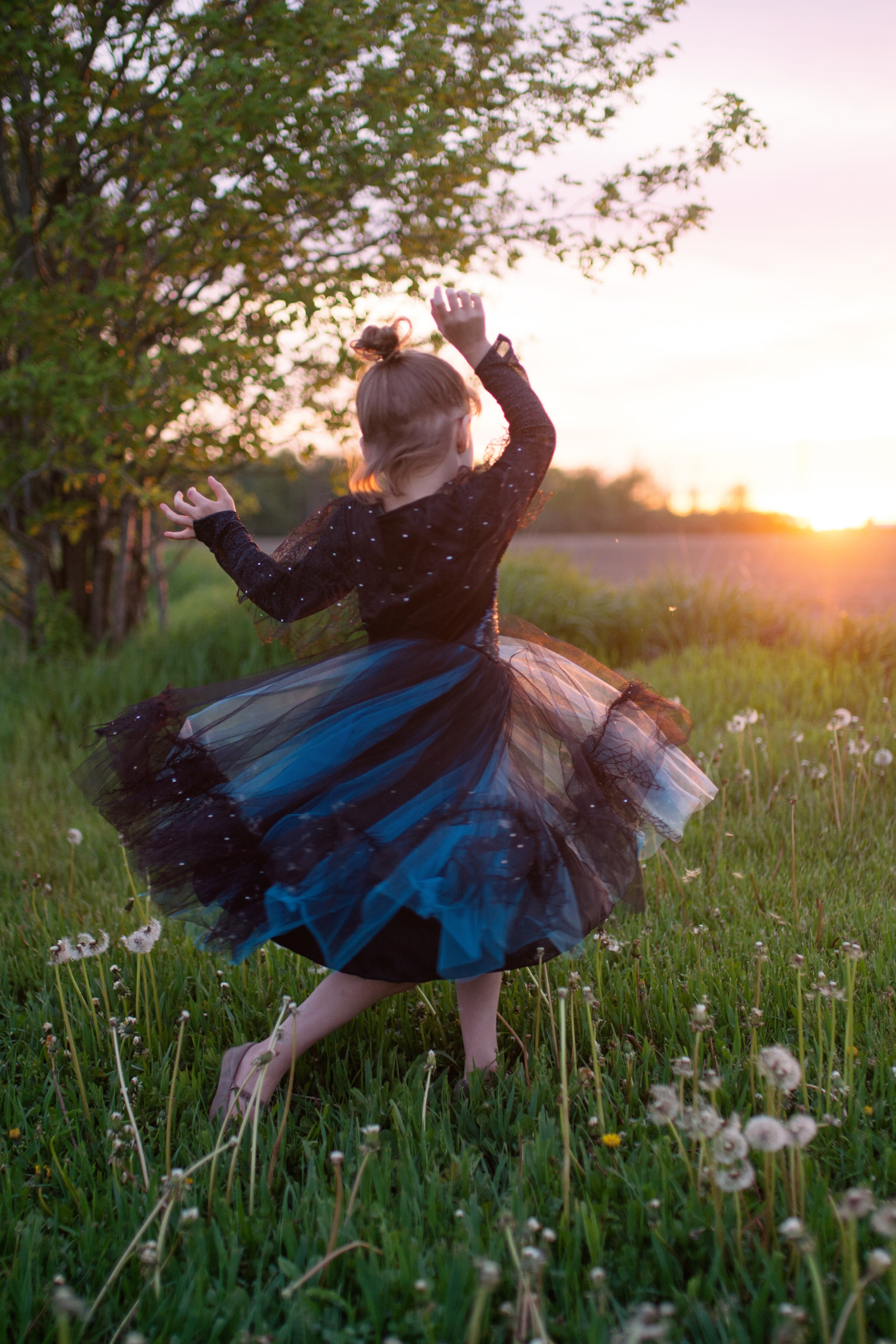 Luna The Midnight Witch Dress & Headband