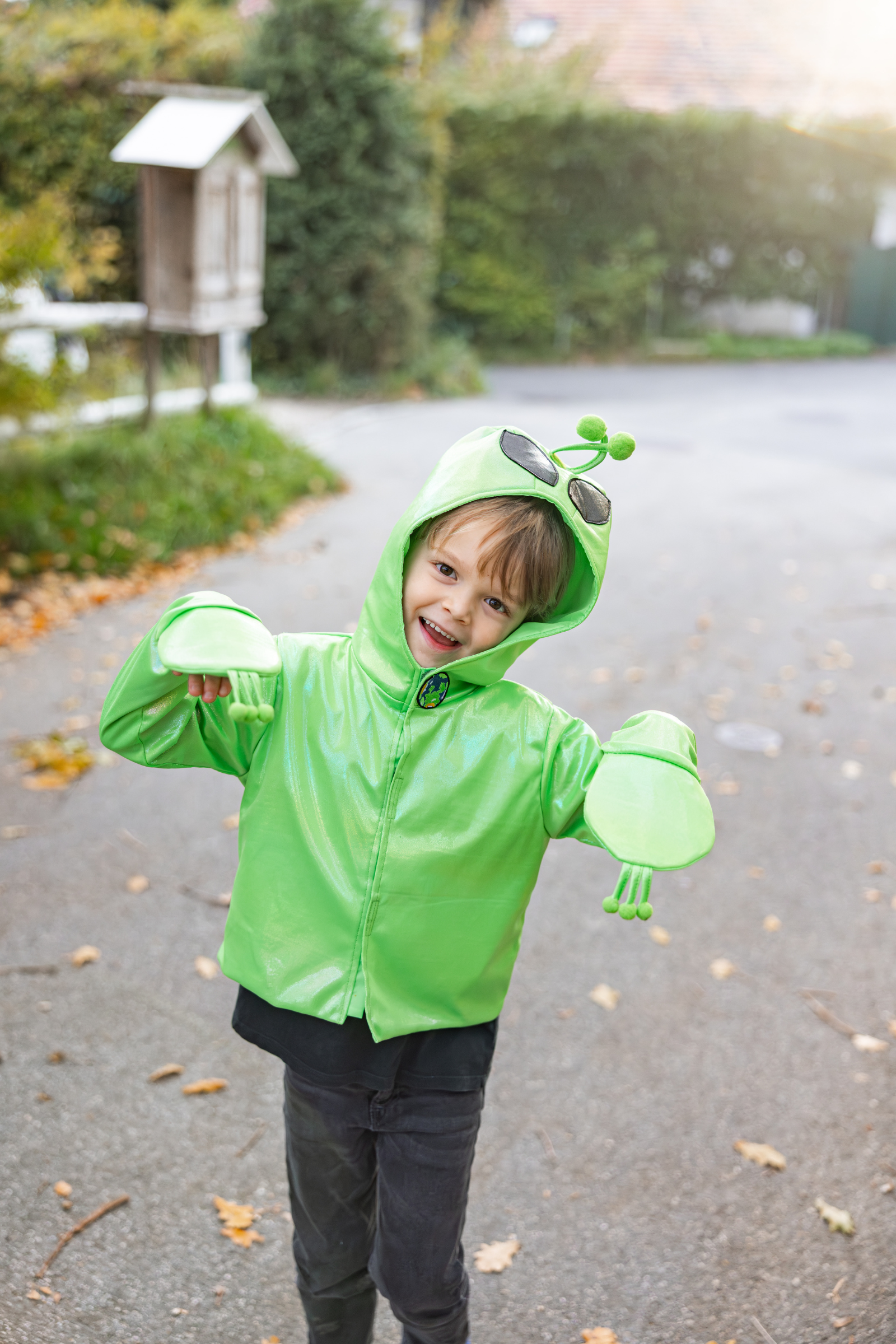 Galaxy Invader Jacket with Hood