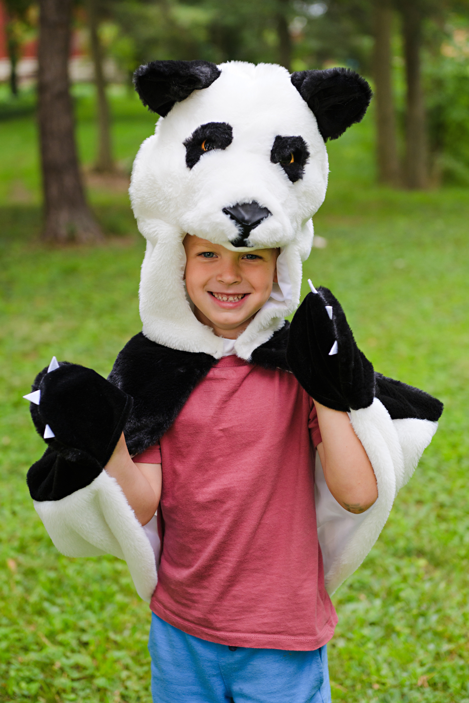 Panda Cuddle Cape