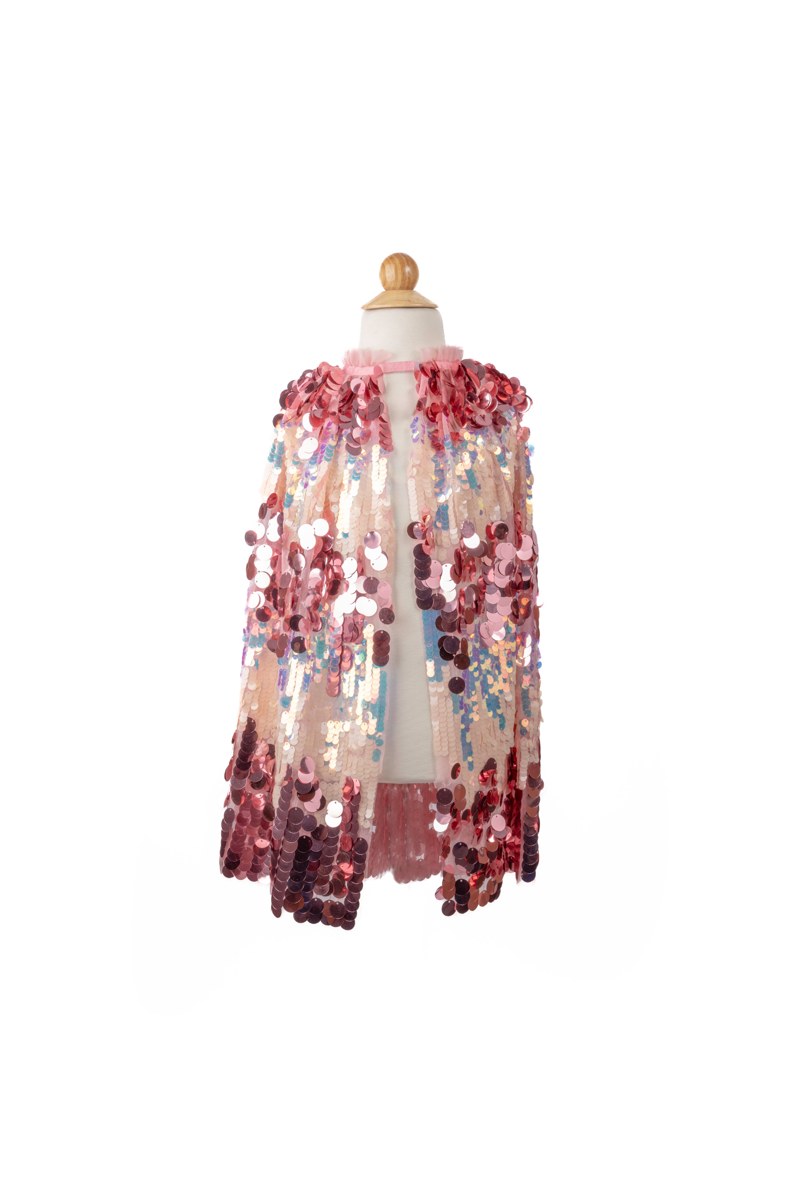 The 5th Avenue Pink Paillette Cape