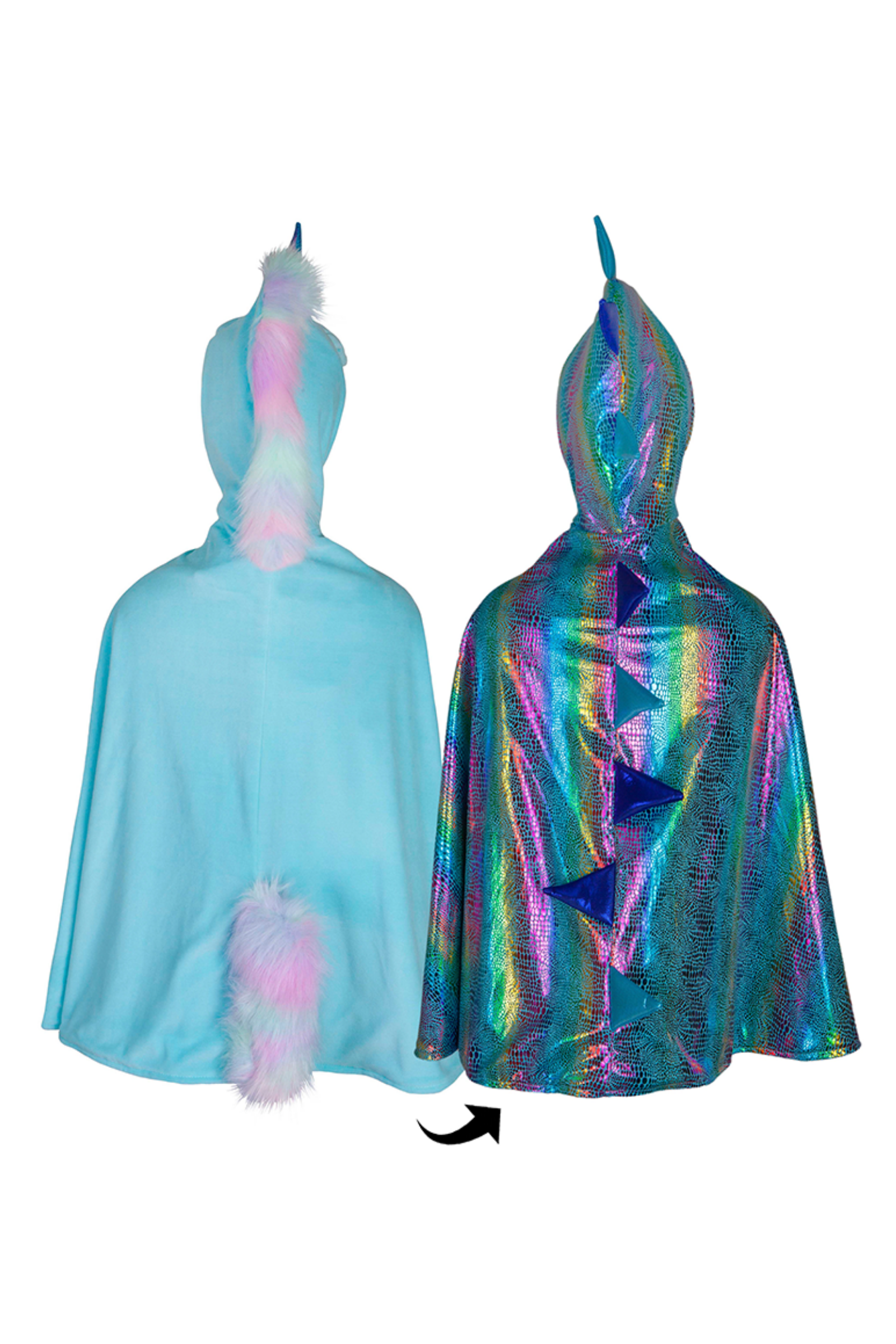 Reversible Unicorn Dragon Cape