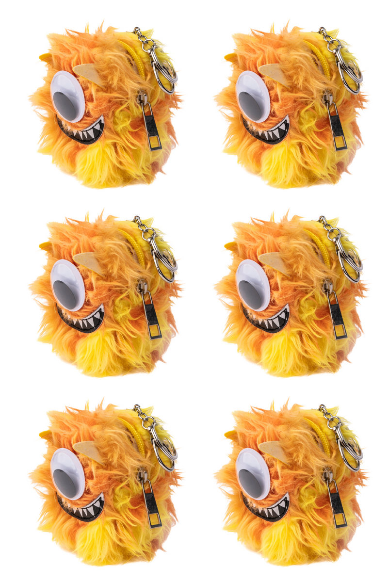 Pocket Adventure Packs, Giggle the Monster, 6pcs Bundle