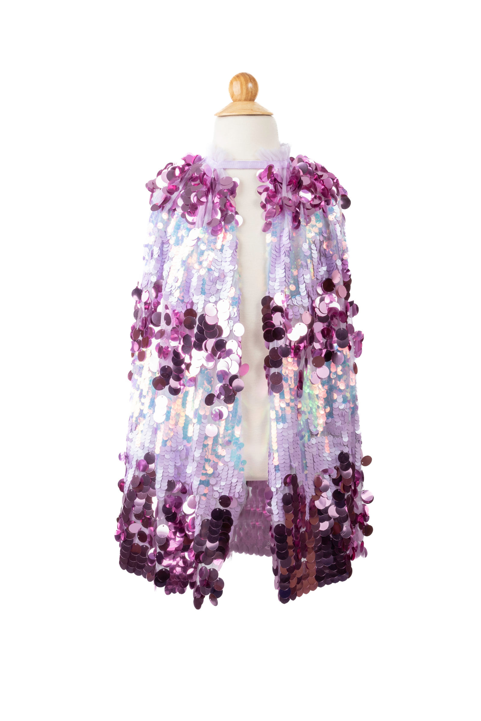 The 5th Avenue Purple Paillette Cape