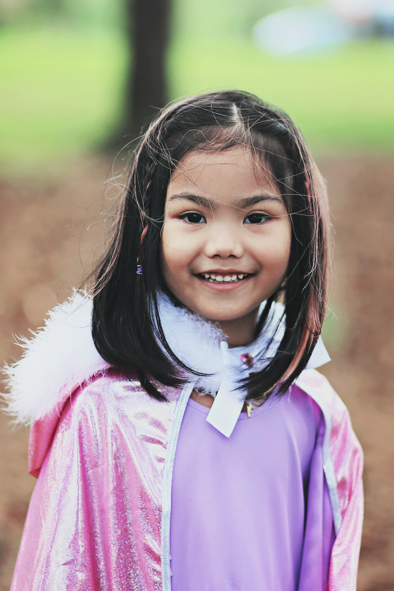 Glitter Princess Cape Pink