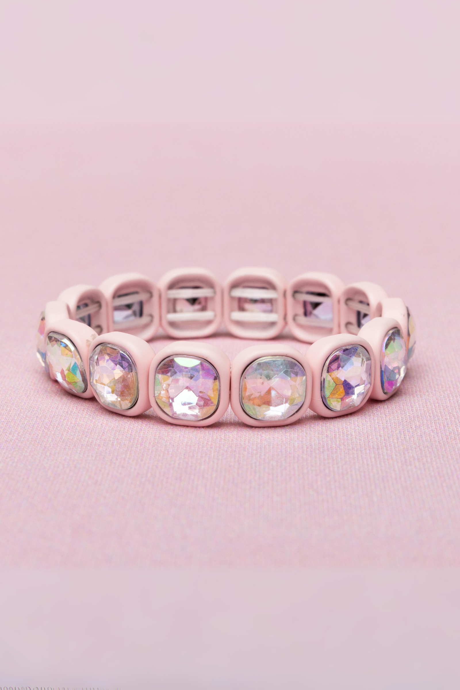 Bracelet Boutique Chic "Swiftie Pink Gem"