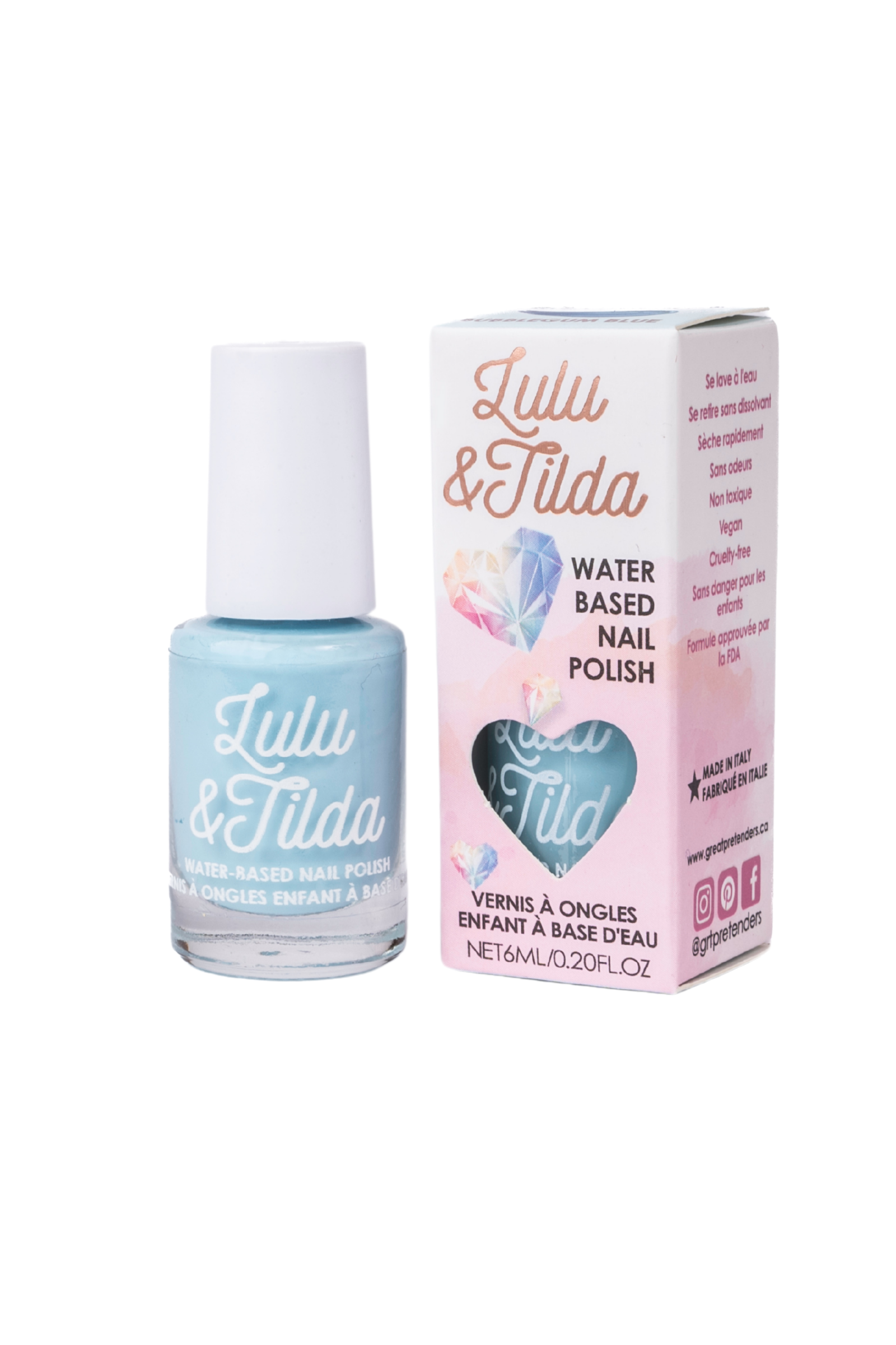 Vernis à ongles - Pinky Promise - se lave à l'eau - 6ml