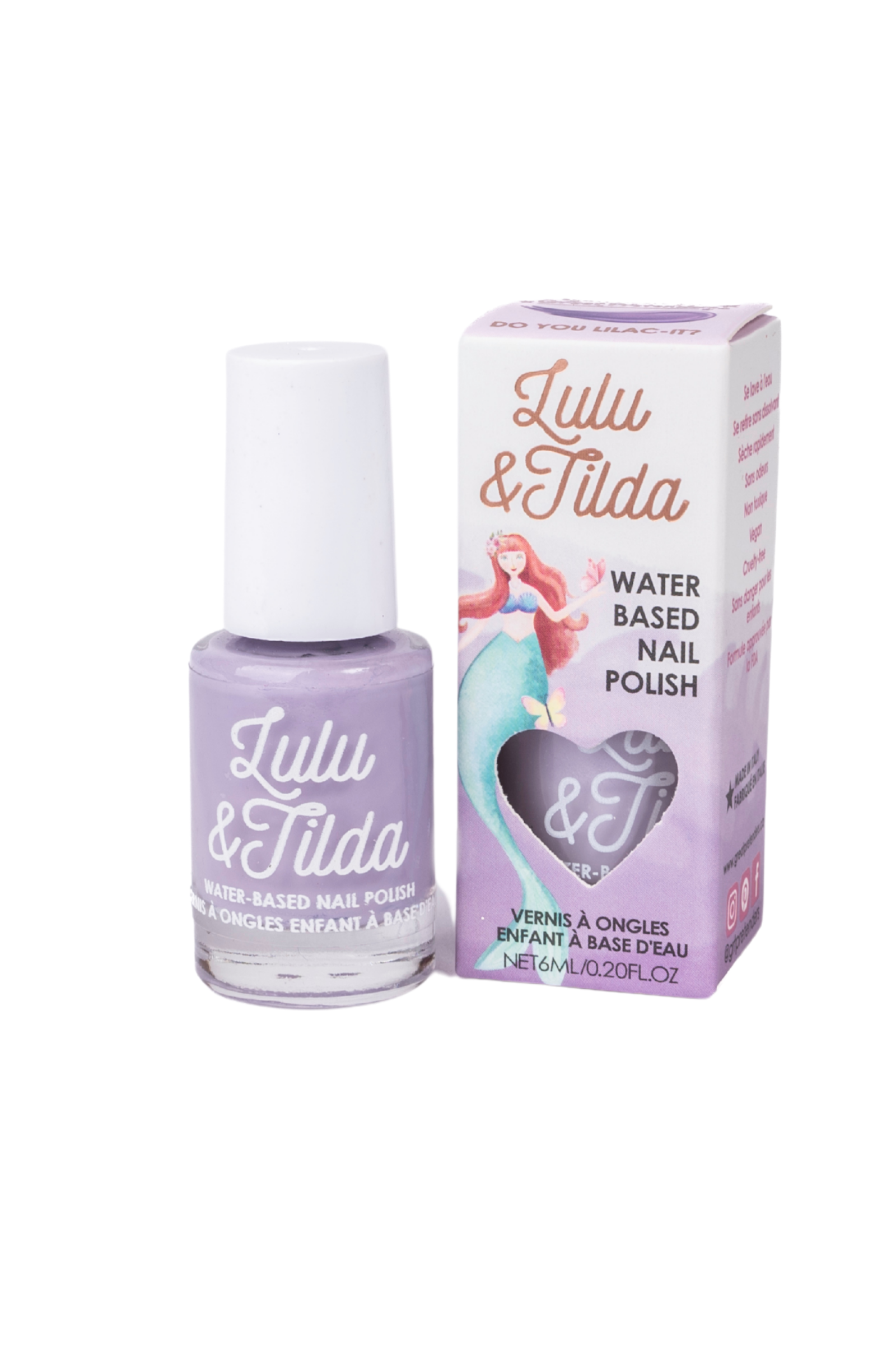 Vernis à ongles - Pinky Promise - se lave à l'eau - 6ml