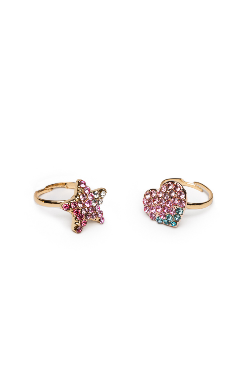 Dreams of Love Spinner Rings 2pc Set
