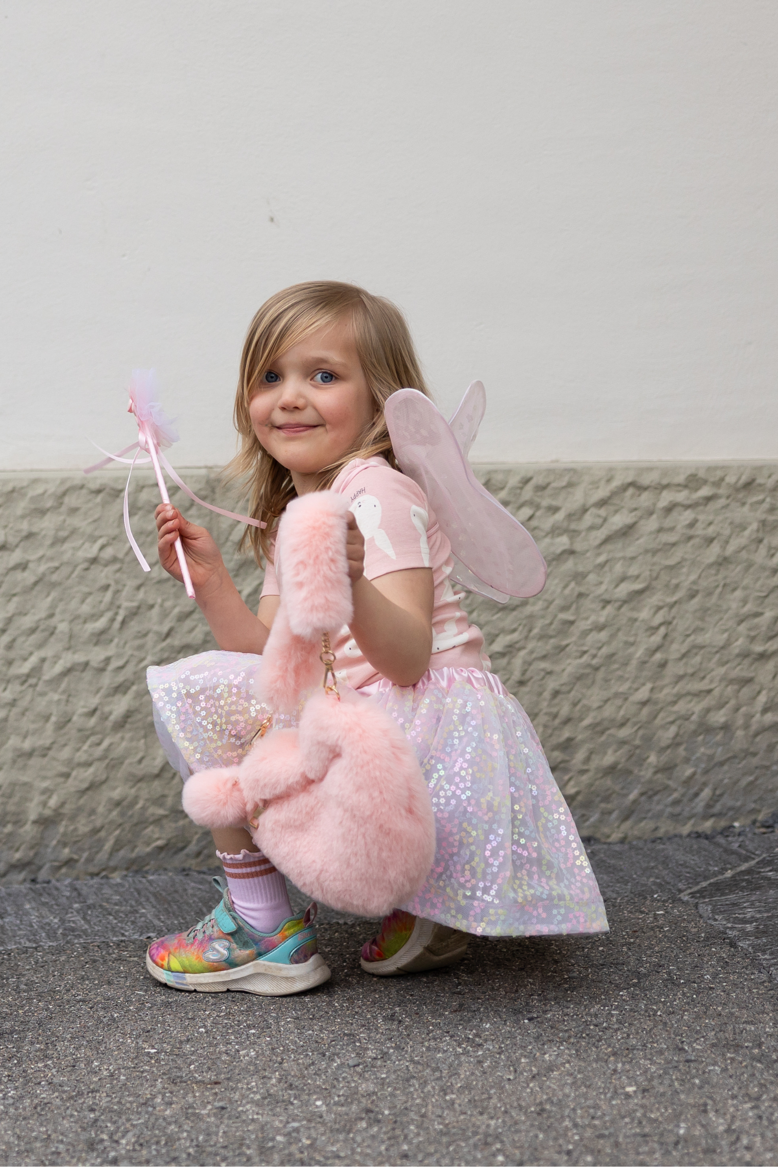 Sac à main en fourrure Peach Passion