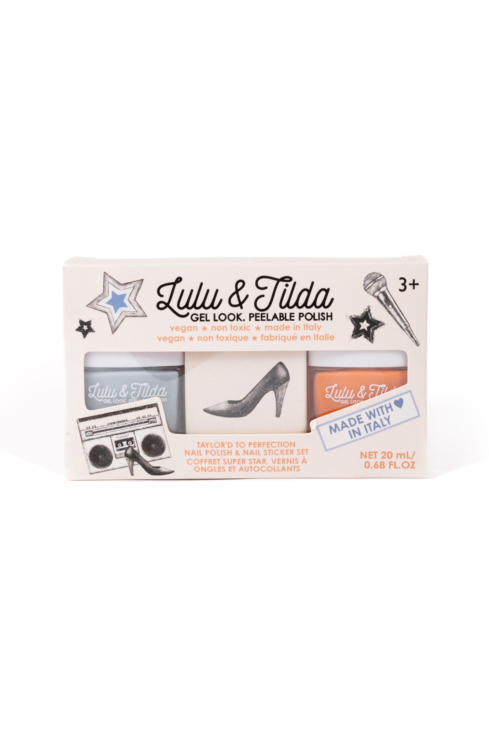 Taylor'd To Perfection Nail Polish Set and Nail Sticker Set