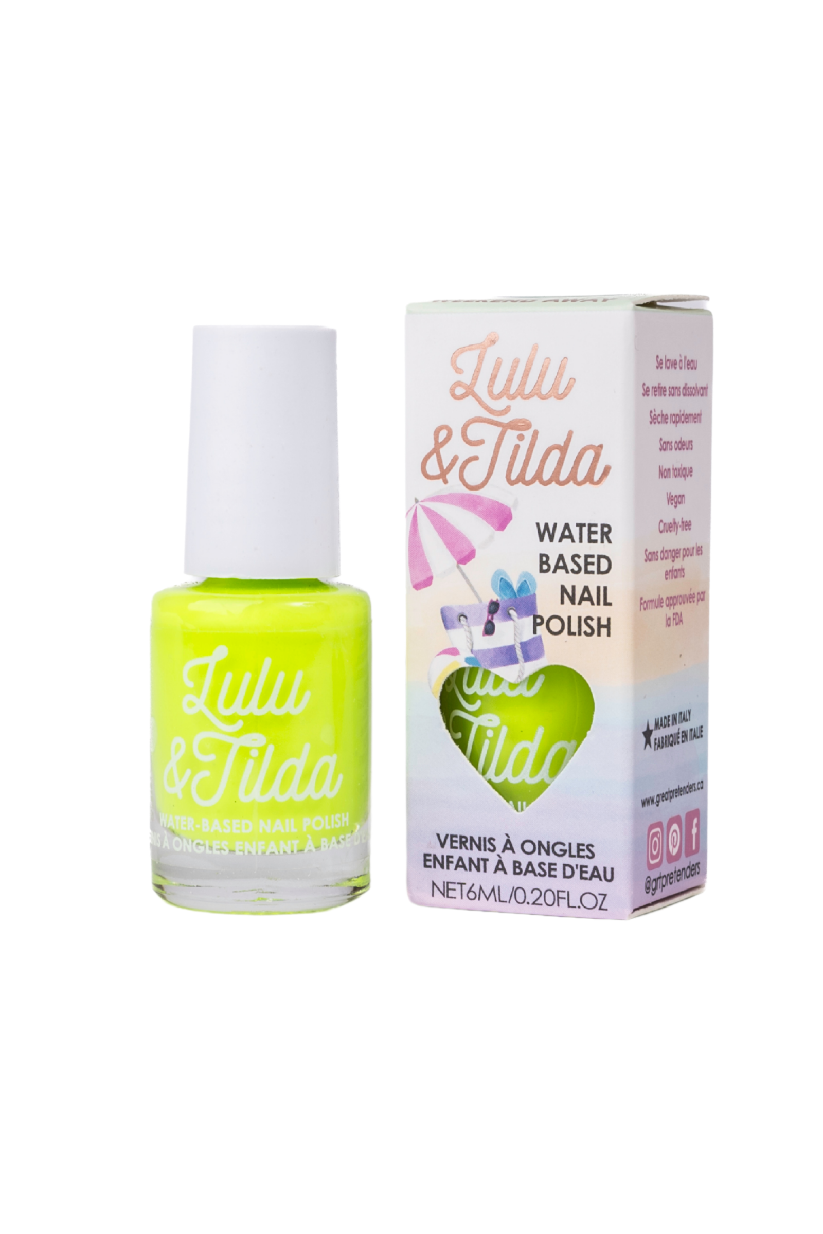 Vernis à ongles - Pinky Promise - se lave à l'eau - 6ml