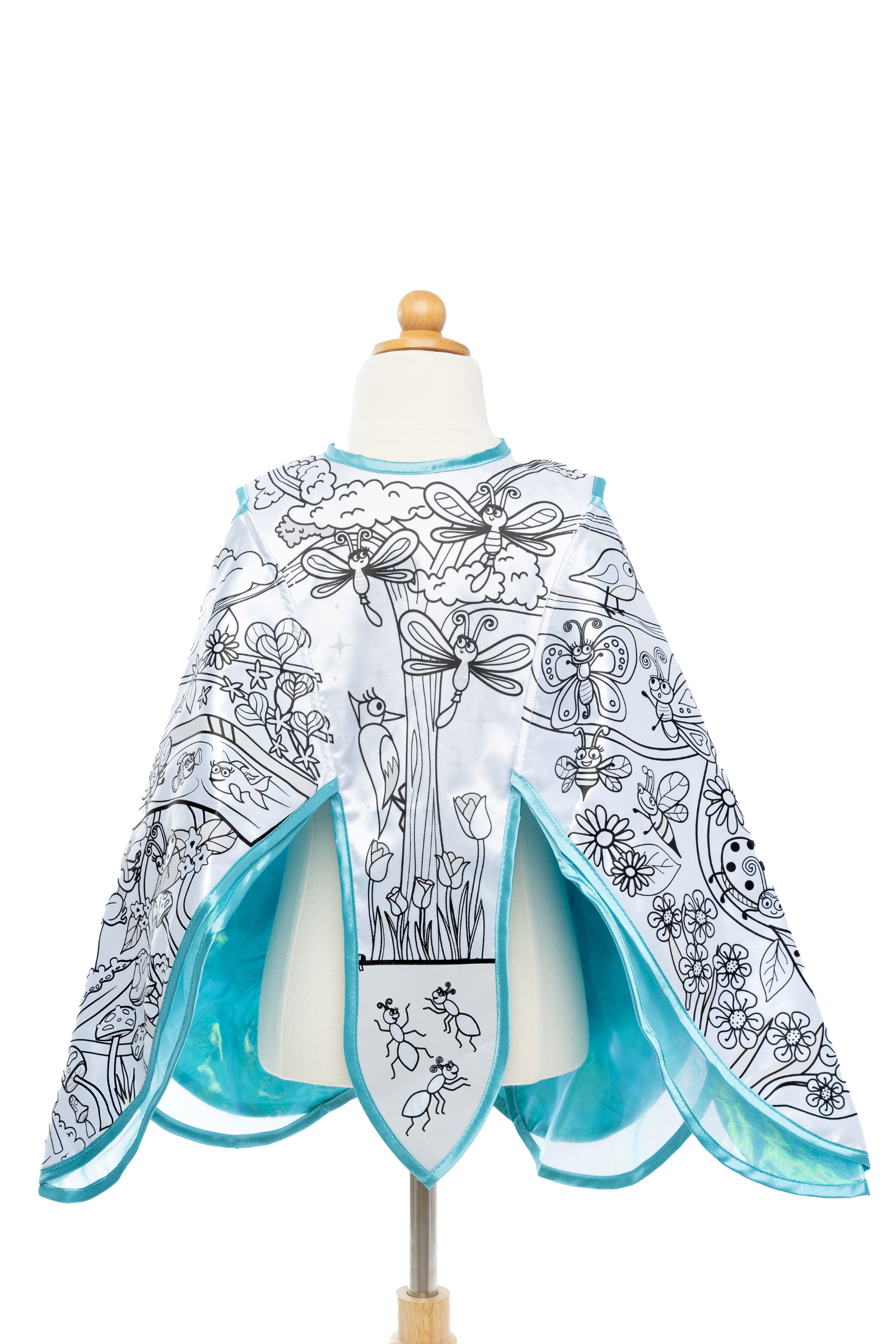 Colour-A-Dragon Fly Wings Cape