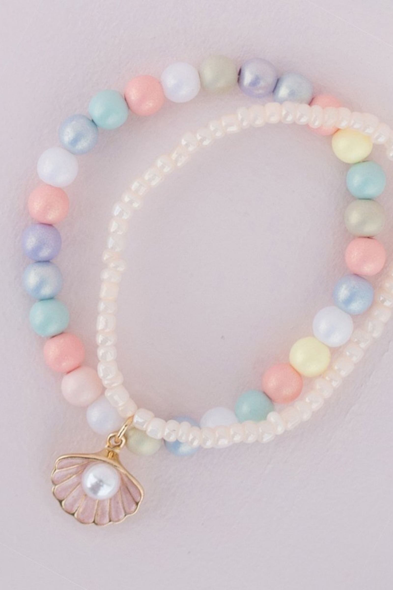 Boutique Pastel Shell Bracelet