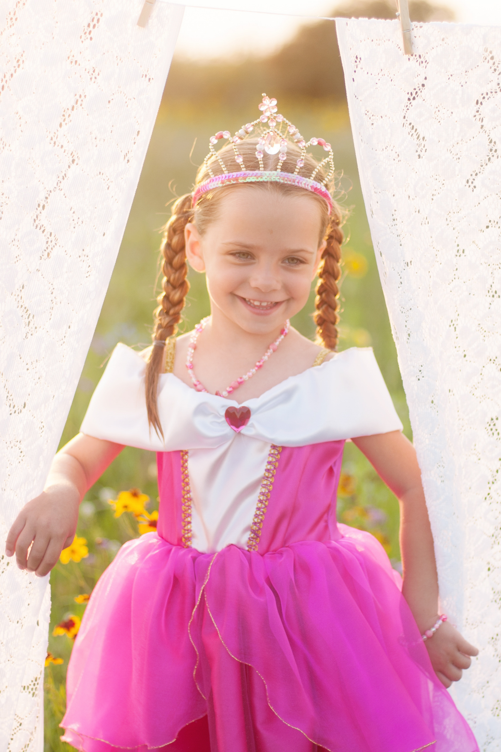Pink & Gold Fairy Princess Tiara