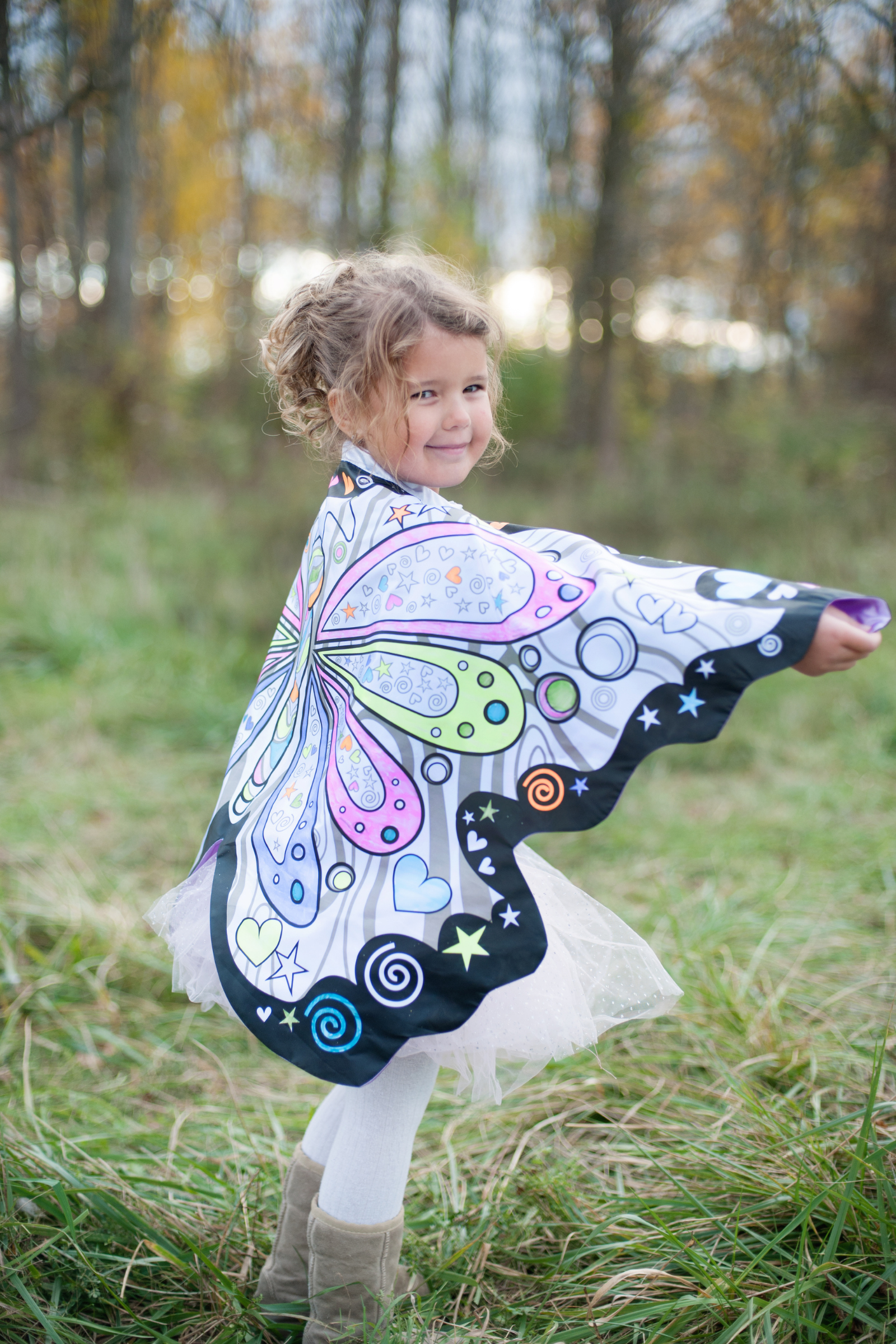 Colour A Butterfly Wings