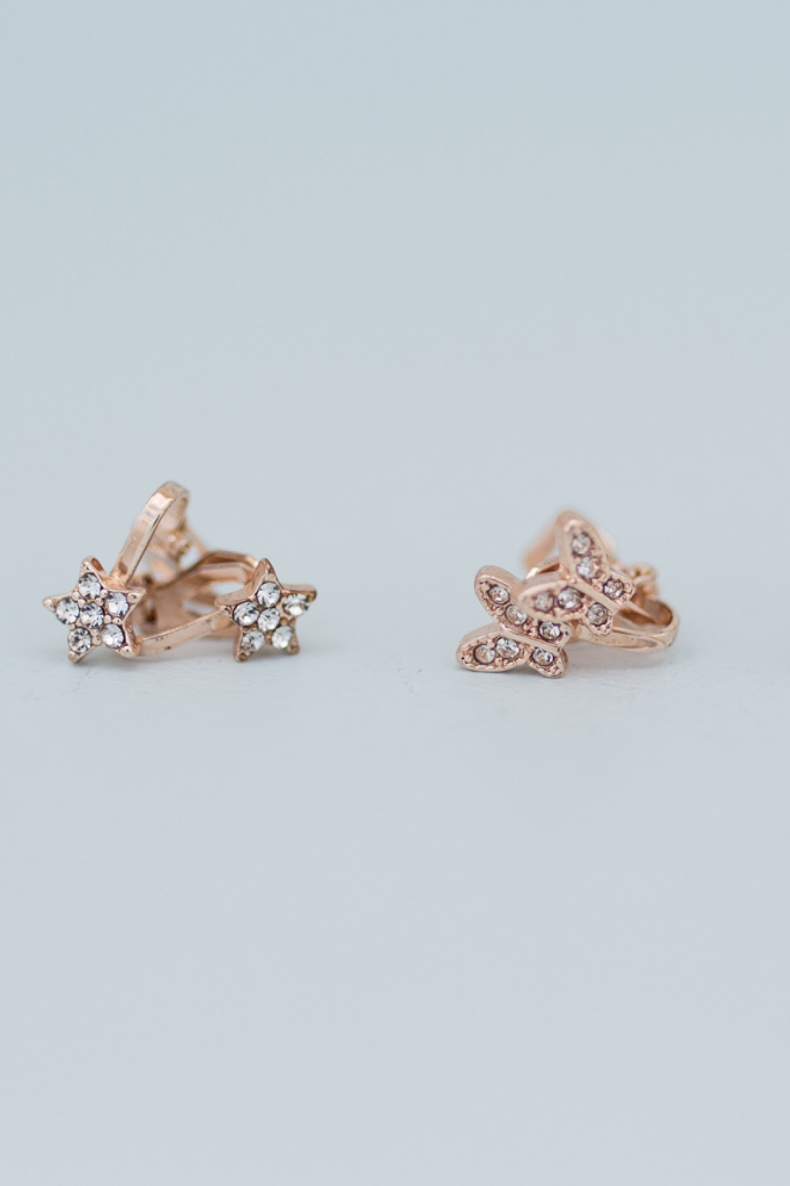 Princess peach clip on 2025 earrings