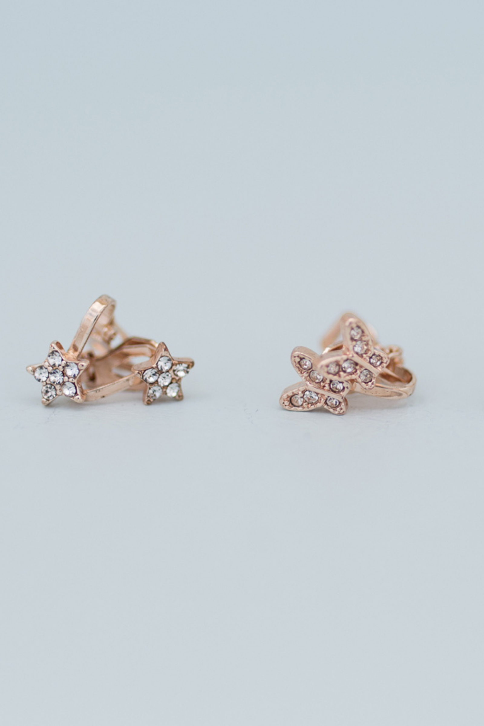 Boutique Dazzle Clip On Earrings