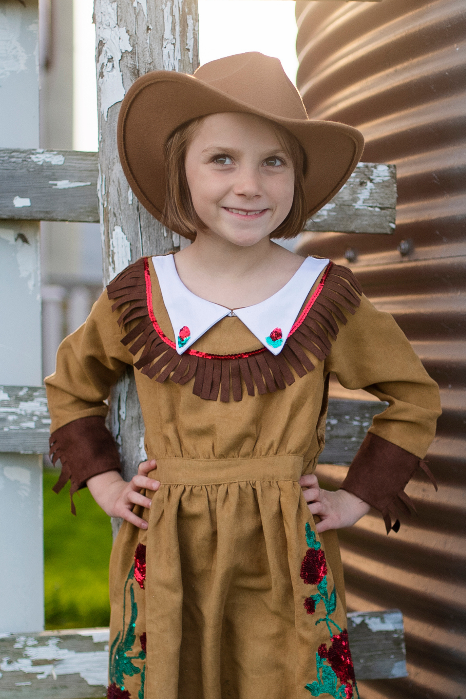 Brown Cowboy Hat for Kids