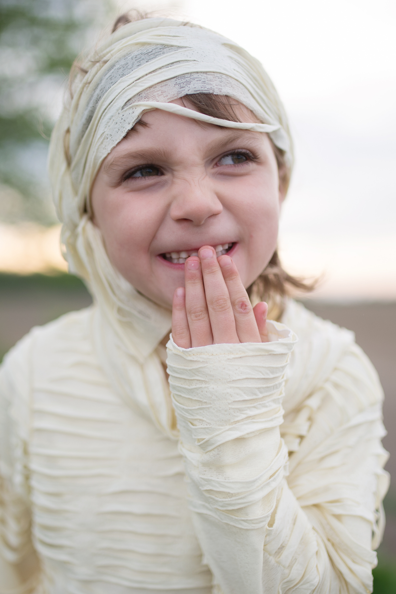 Mummy Costume with Skirt